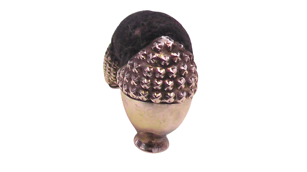 Antique Solid Silver Shoe Pin Cushion by Adie & Lovekin dates 1902