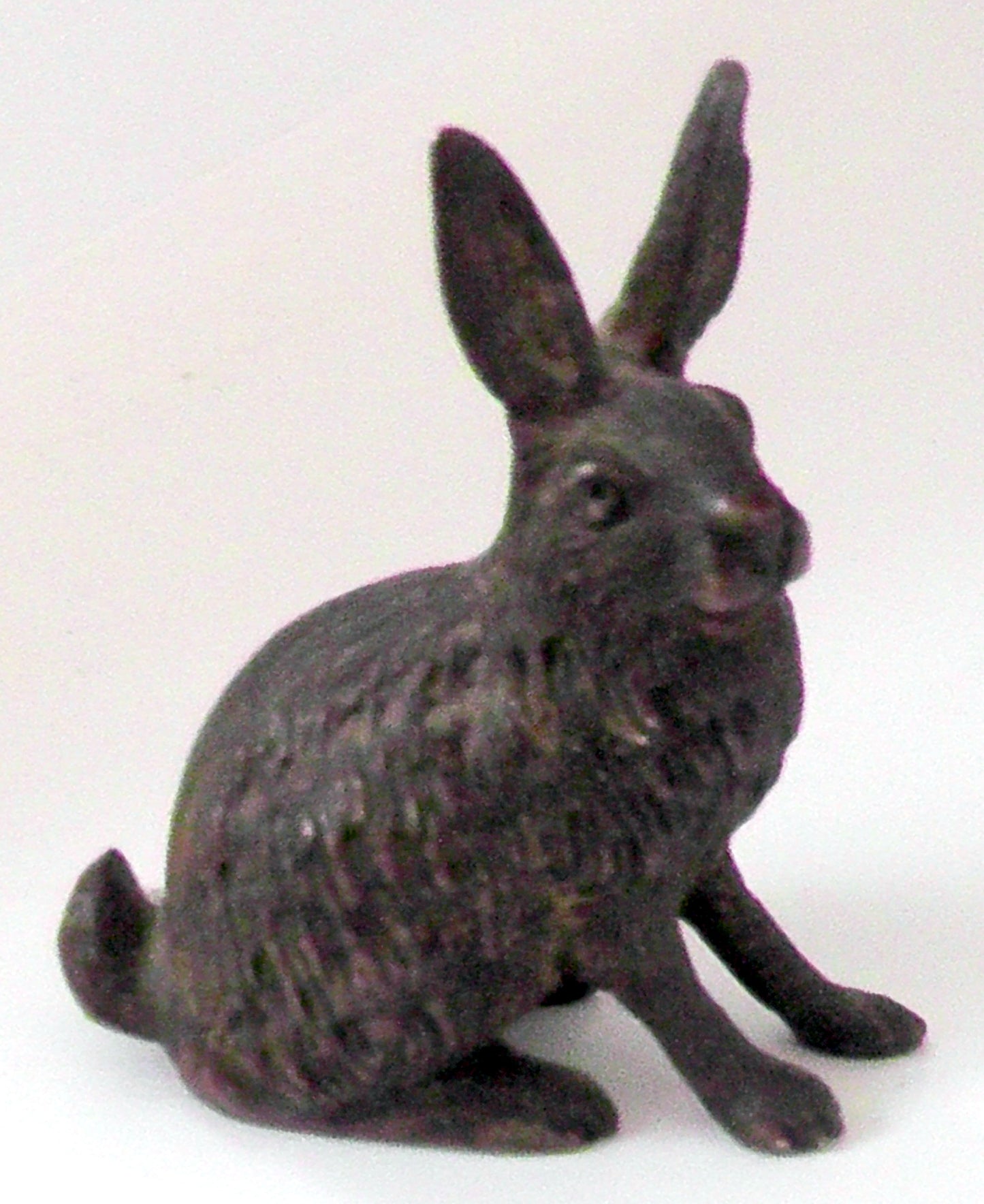 Small Austrian Bronze Rabbit Figure