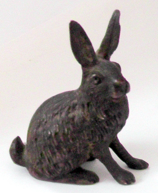 Small Austrian Bronze Rabbit Figure