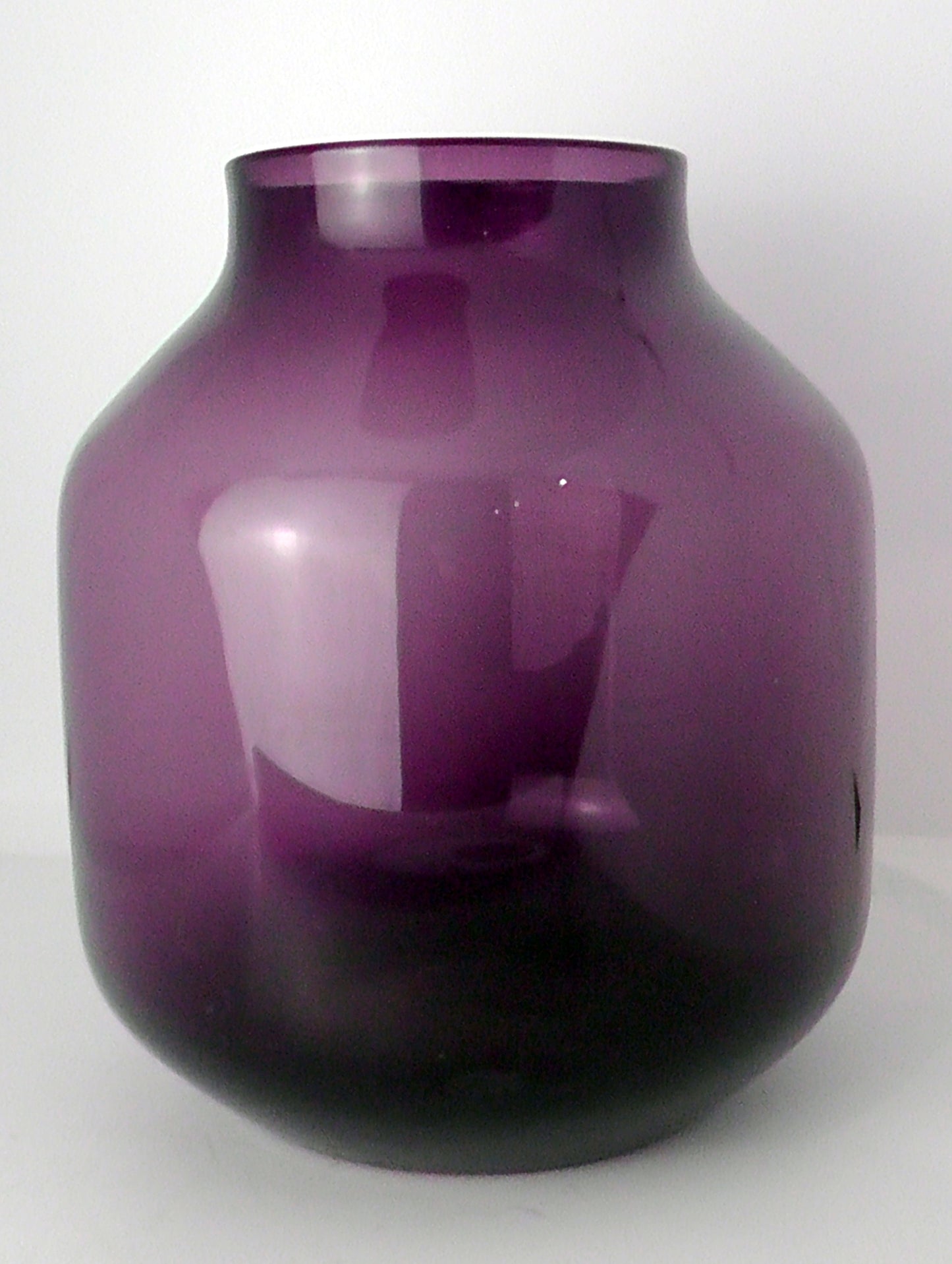 Whitefriars Soda Vase - 9601 - Amethyst - Circa 1962