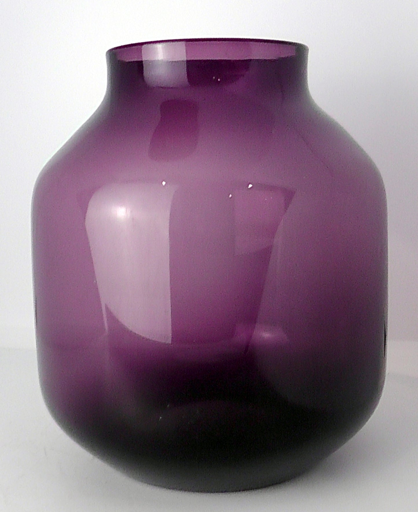 Whitefriars Soda Vase - 9601 - Amethyst - Circa 1962