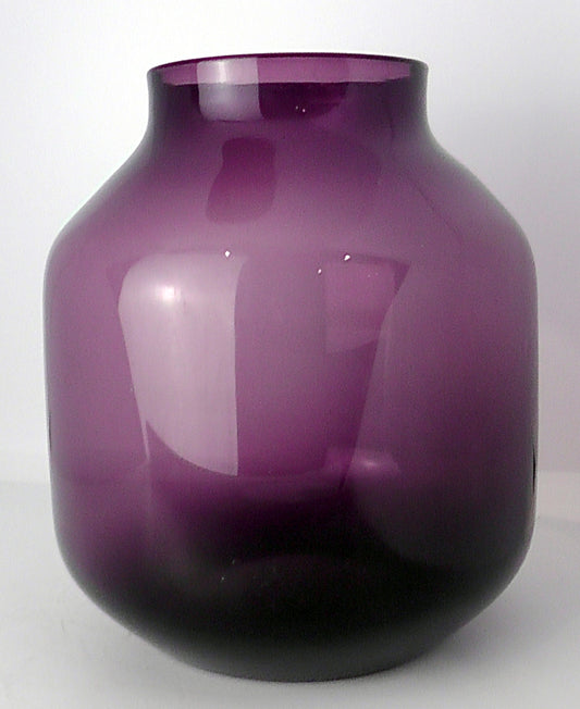 Whitefriars Soda Vase - 9601 - Amethyst - Circa 1962