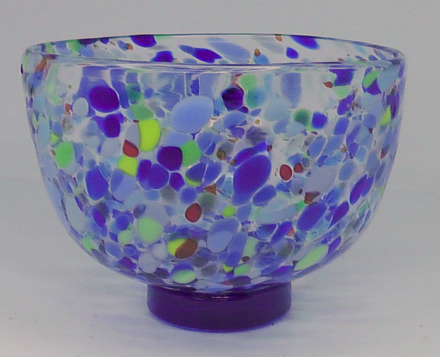 Vintage Italian Confetti Glass Bowl