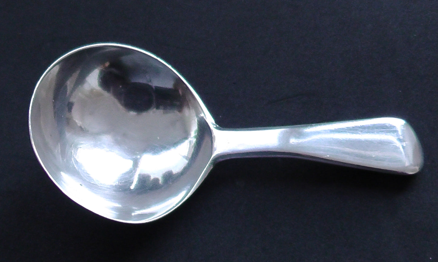 Georgian Solid Silver Caddy Spoon Dates 1825
