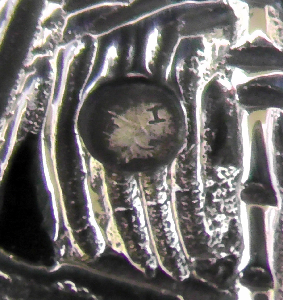 Unusual Large Galleon Spoon Marks for 1925