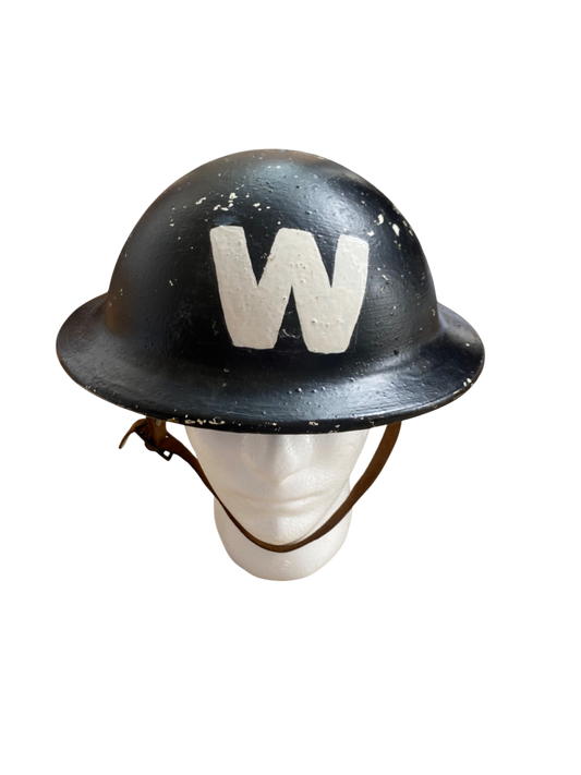 WW2 Mk II Brodie Style Plastfort Wardens Helmet
