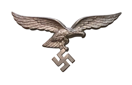 Original WW2 German Luftwaffe Officers Metal Breast Badge