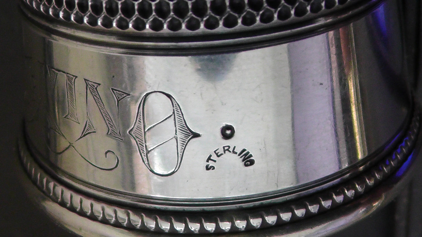 Sterling Silver "Only a Thimble Full" Measure by Simons Bros