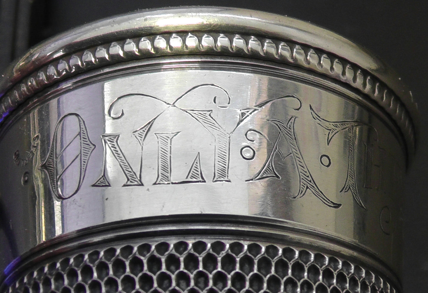 Sterling Silver "Only a Thimble Full" Measure by Simons Bros