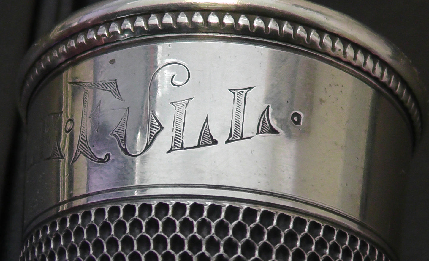 Sterling Silver "Only a Thimble Full" Measure by Simons Bros