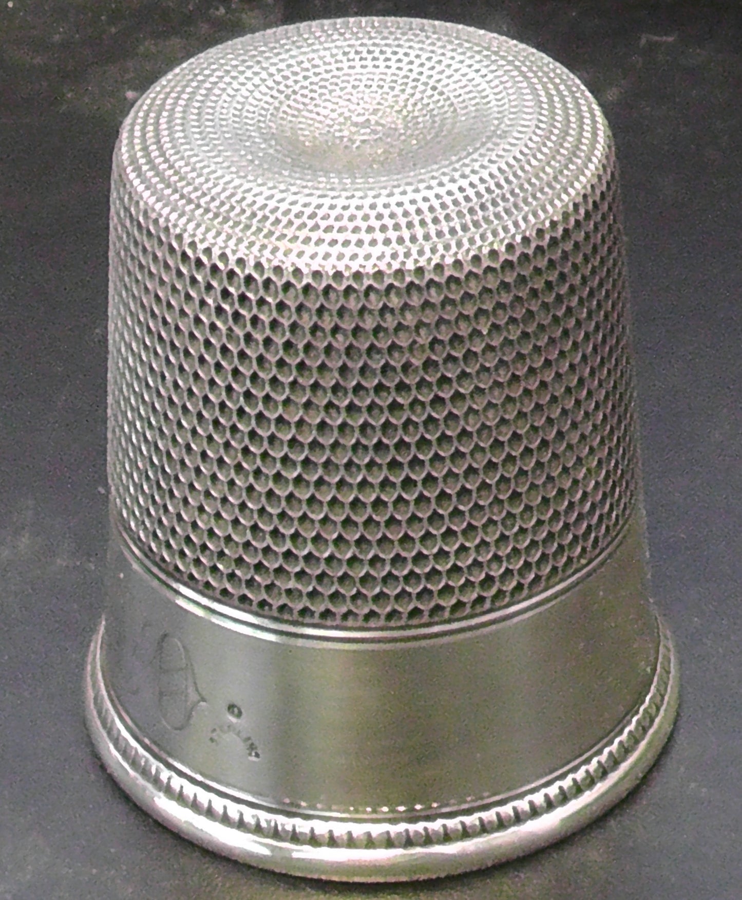 Sterling Silver "Only a Thimble Full" Measure by Simons Bros