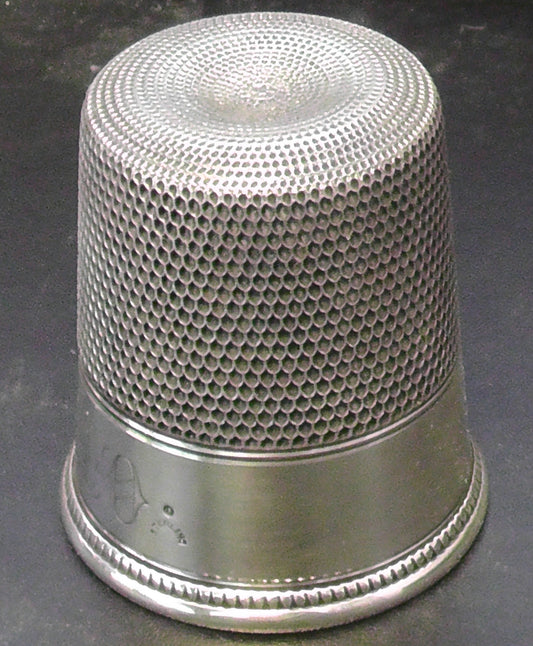 Sterling Silver "Only a Thimble Full" Measure by Simons Bros