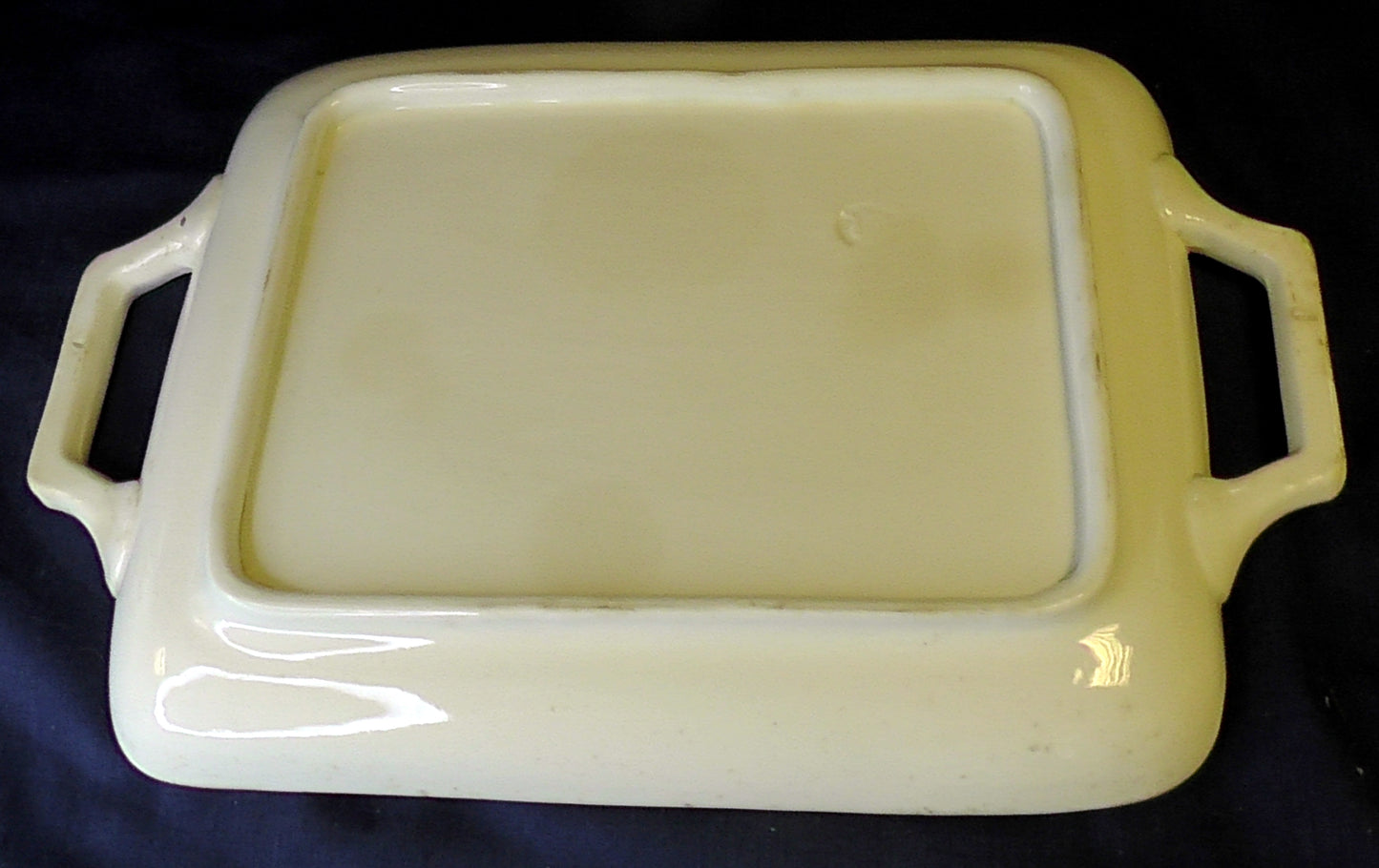 Antique Franz Mehlem Royal Bonn Tall Triangular Bird Cheese/Stilton Dish