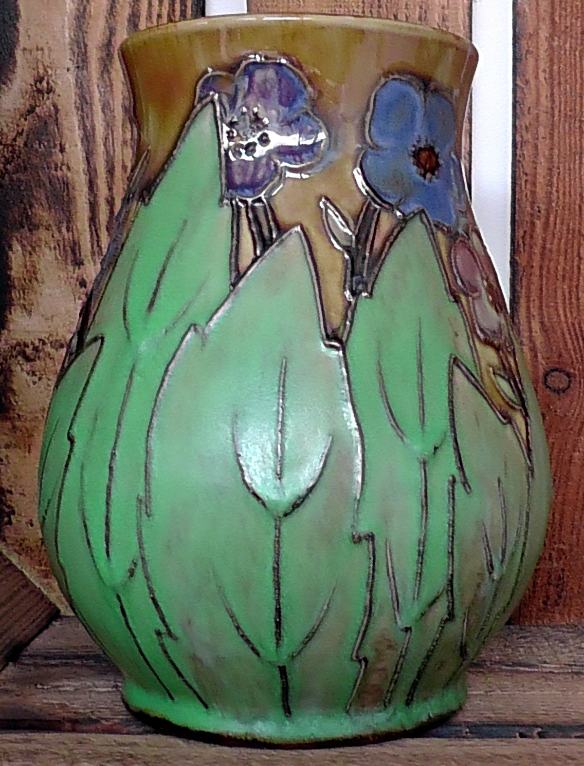 Doulton Vase Art Deco - Maud Bowden