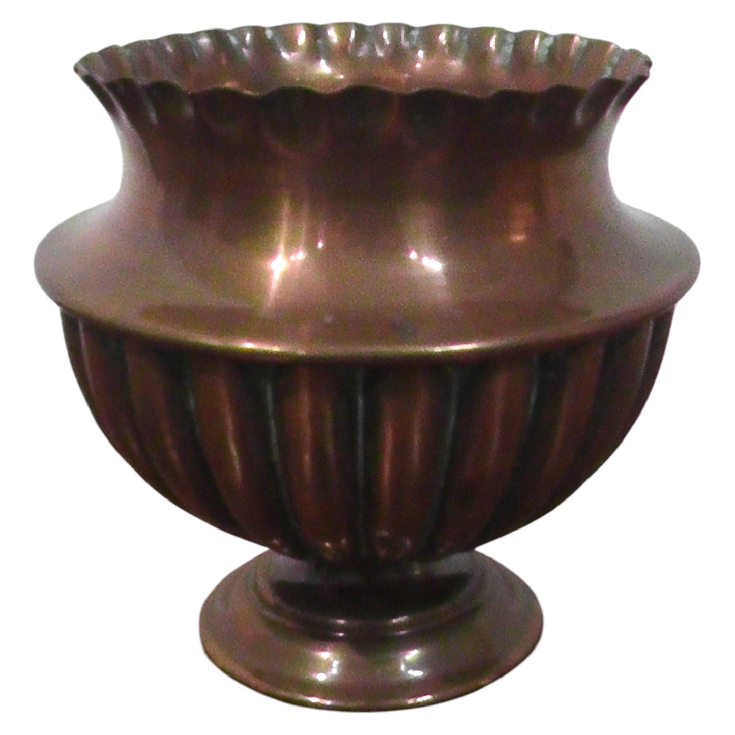 Victorian/Edwardian Copper Vase/Planter