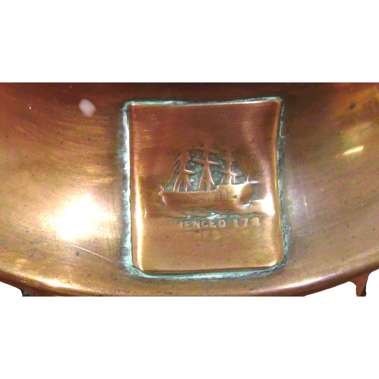 Victorian/Edwardian Copper Vase/Planter