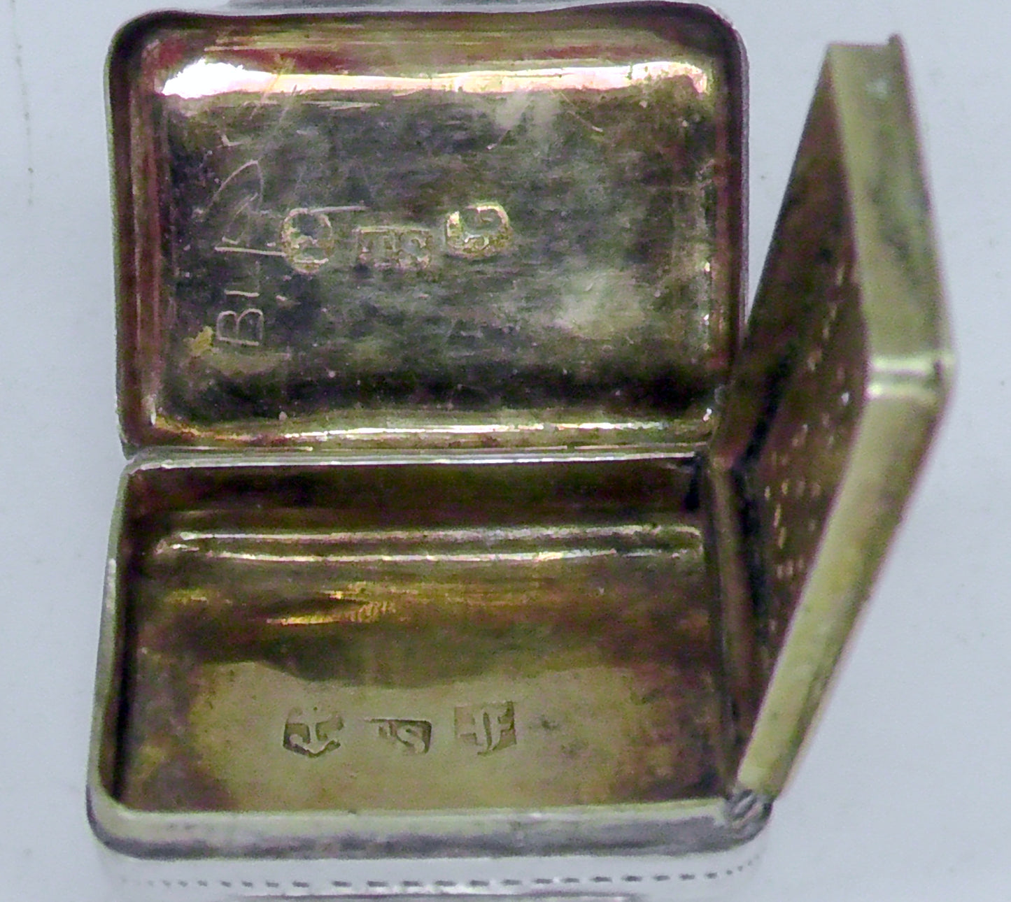 Solid Silver George IV Vinaigrette Dates 1829