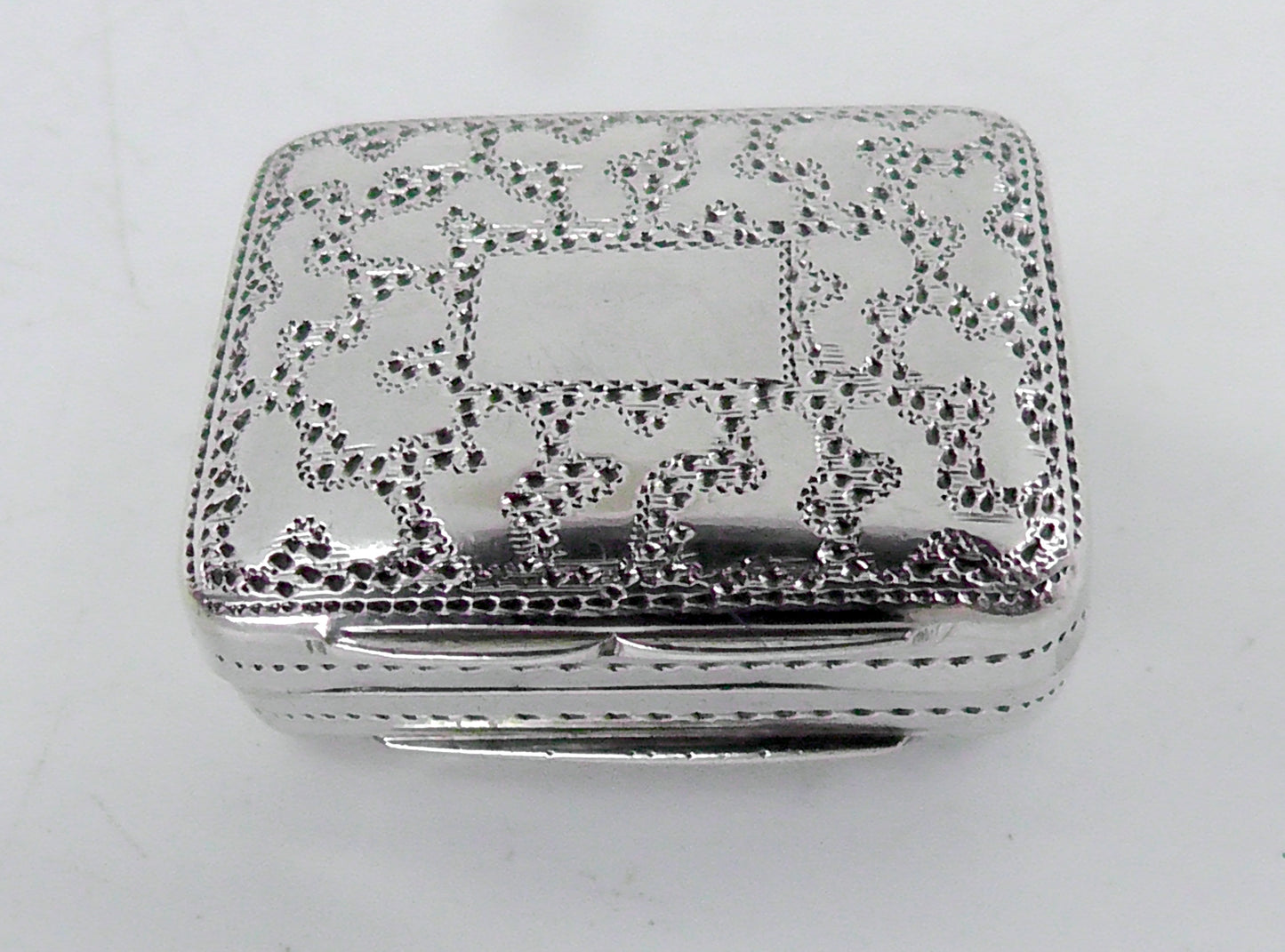 Solid Silver George IV Vinaigrette Dates 1829