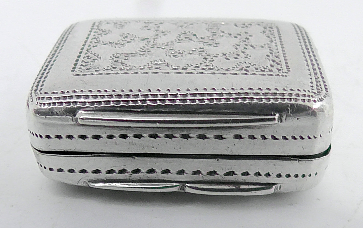 Solid Silver George IV Vinaigrette Dates 1829