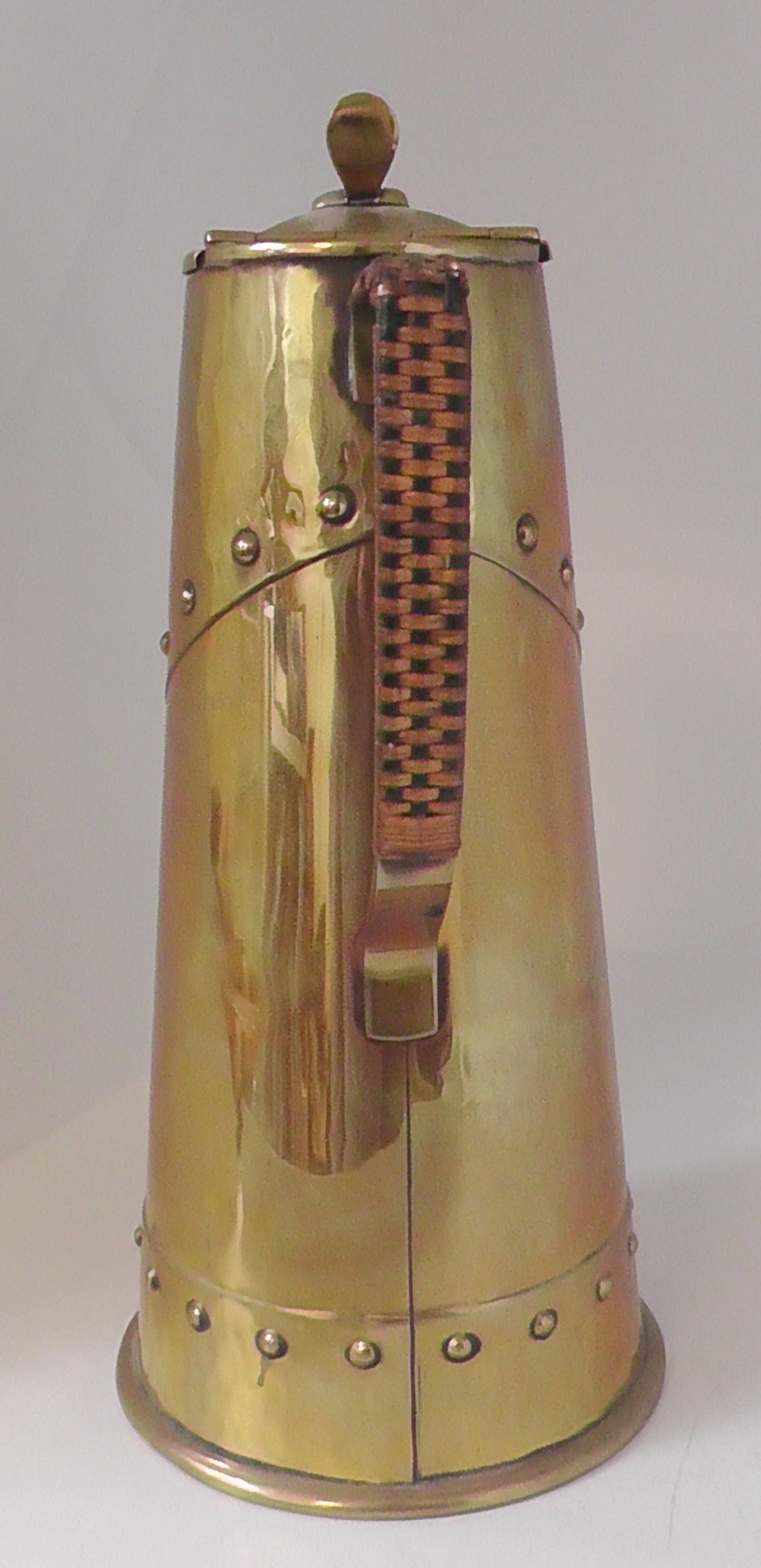 WMF Art Nouveau/Sessesionist Brass Pitcher