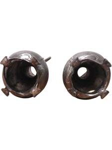 Pair of Art Nouveau WMF Silver Plate Vases - No.390