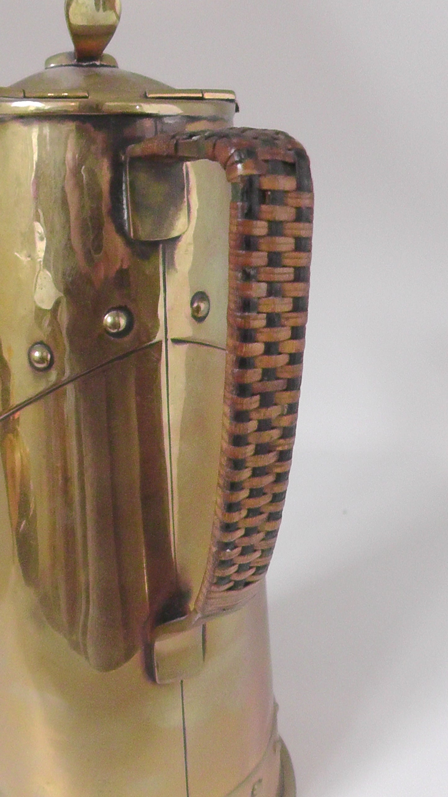 WMF Art Nouveau/Sessesionist Brass Pitcher