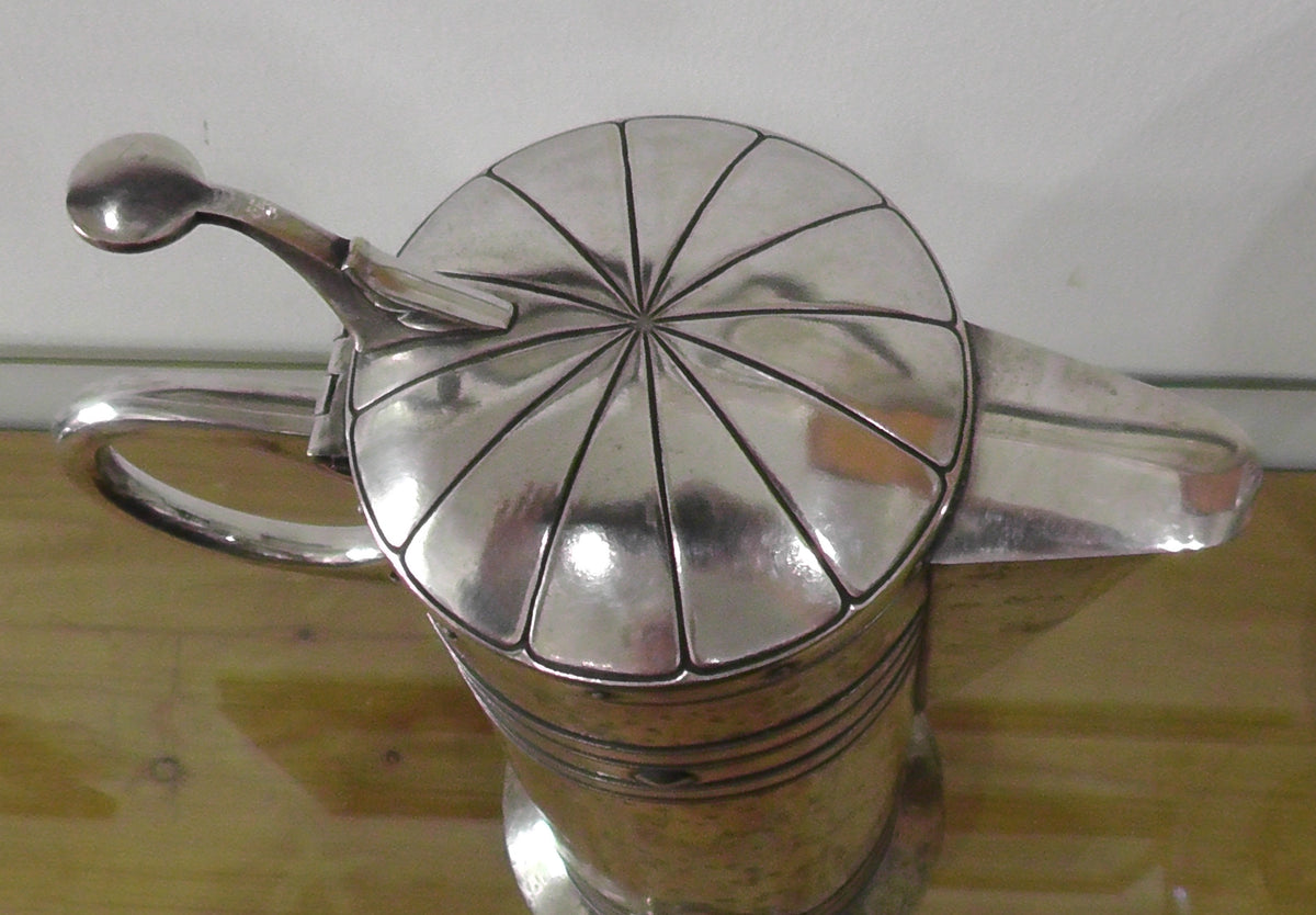 WMF Large Art Nouveau Claret/Wine Jug - Heraldic Design